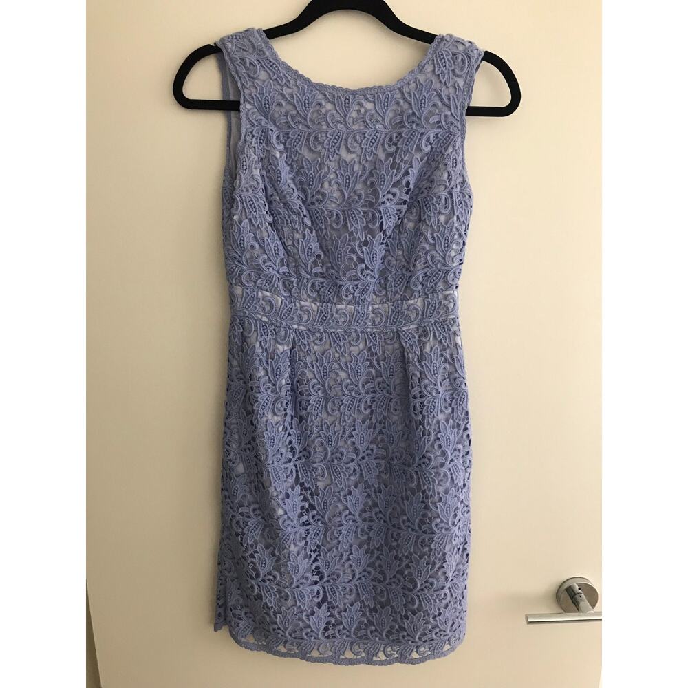 Women's Shoshanna Sleeveless Dress in Lilac / Light Purple Size 0